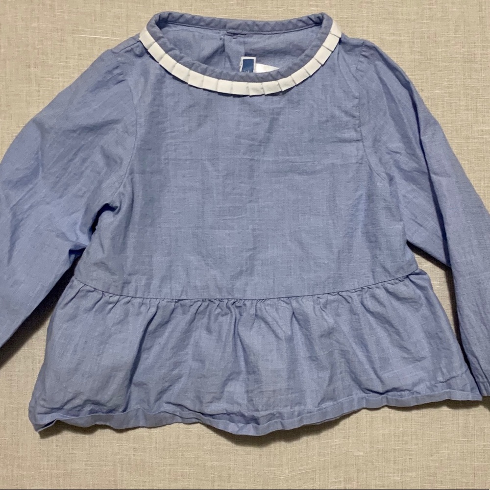 Jacadi Blue Blouse